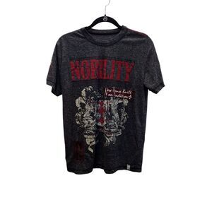 Nobility Men's‎ Gray short Sleeve tee
